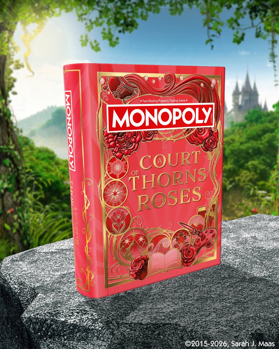 Monopoly ACOTAR - Red edition box