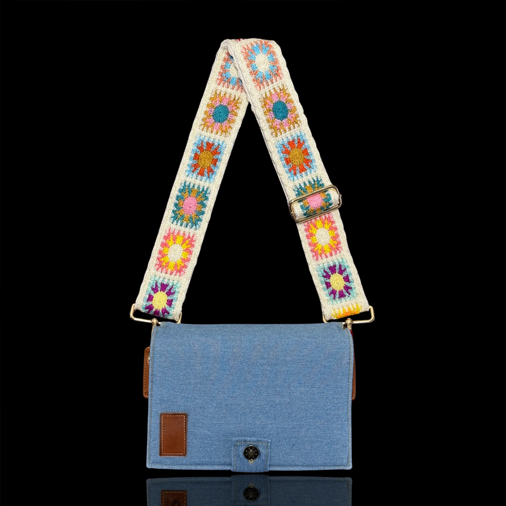 Denim Crochet Book Bag by Halen Endless — view 2