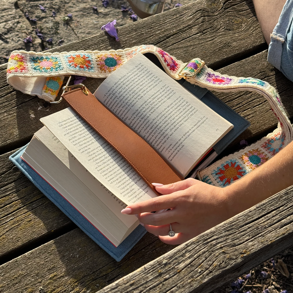 Denim Crochet Book Bag by Halen Endless — view 5