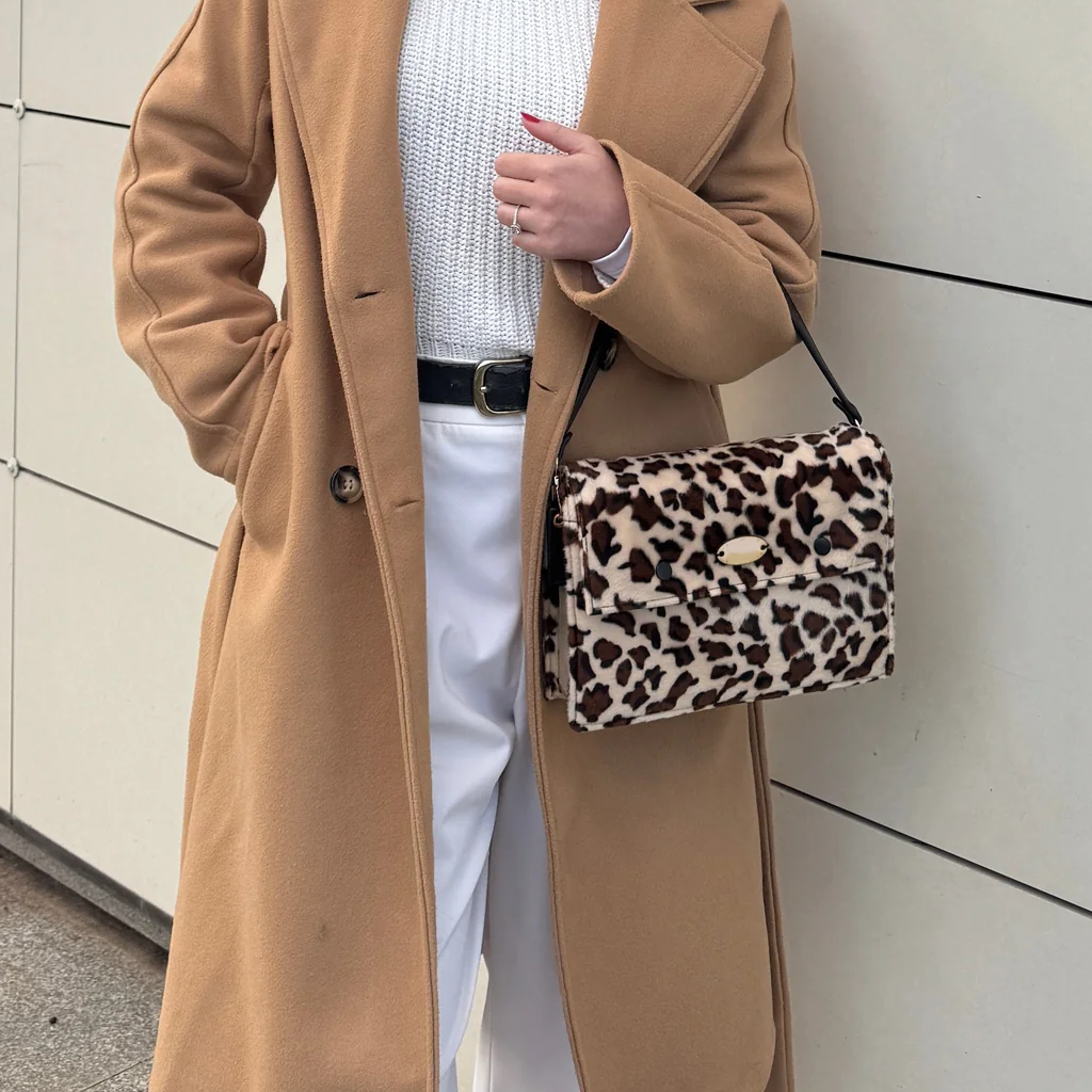 Leopard Print Book Bag by Halen Endless — view 6