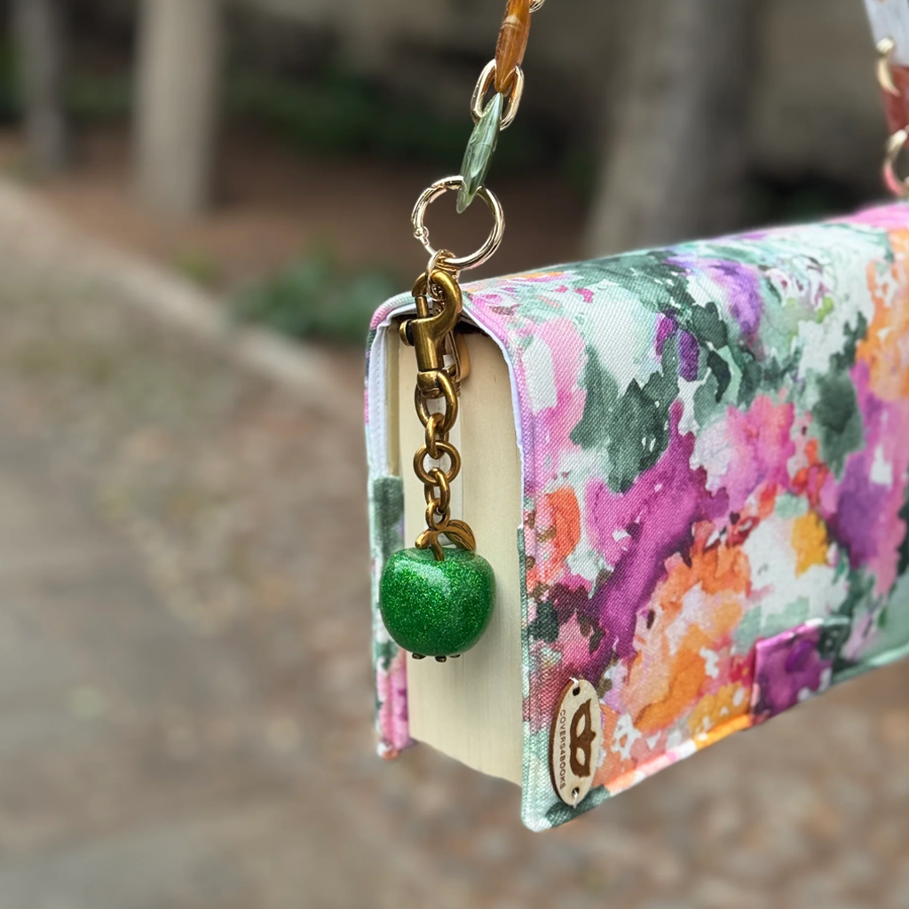 Watercolor Floral Book Bag by Halen Endless — view 3